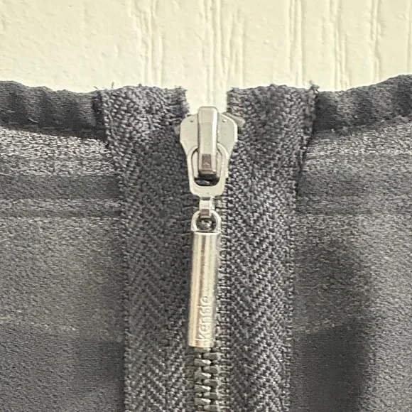 Kensie Black Dress with White Lace Detail - Picture 7 of 9